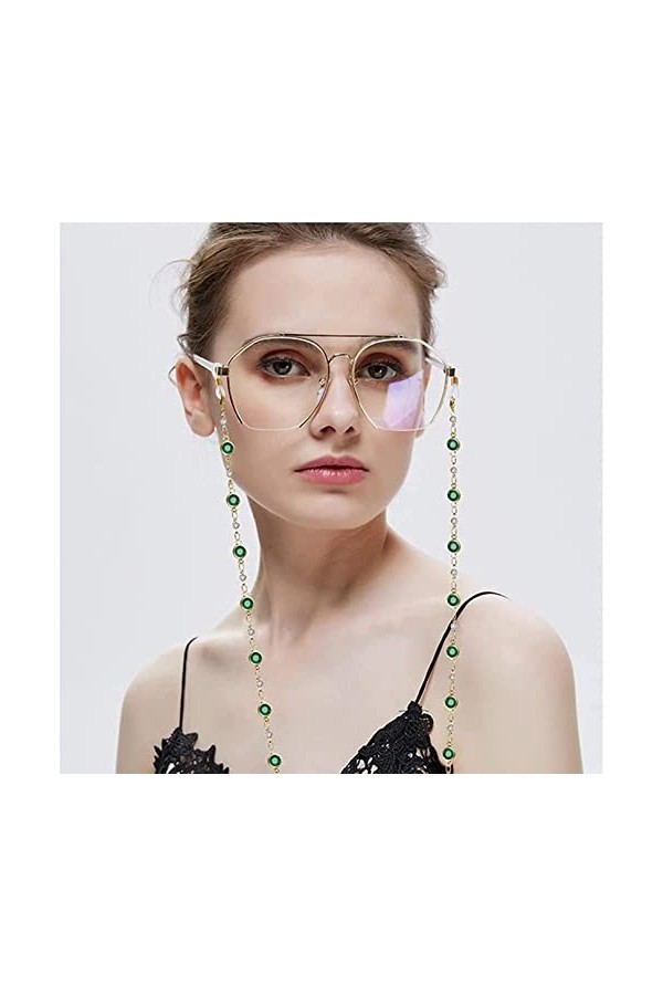 REVAHI Chaîne de Lunettes Lunettes de Soleil Sangle Porte-Sangle de Lunettes chaîne de retenue de Lunettes pour Femmes