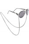 REVAHI Chaîne de Lunettes de Soleil Chaîne de Lunettes Lunettes de Lecture Cordon de Cou Porte-Sangle de Lunettes décoratif, 