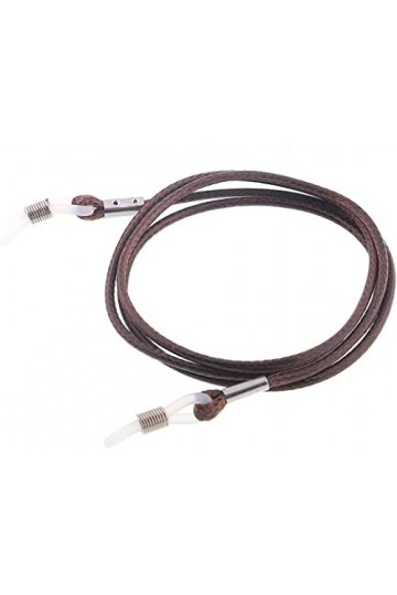 REVAHI Sangle de Porte-Lunettes en Cuir PU Longes de Lunettes durables Support de Cordon réglable retenue sûre pour Lunettes 