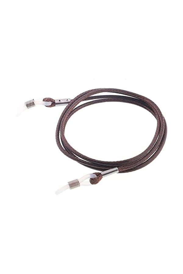 REVAHI Sangle de Porte-Lunettes en Cuir PU Longes de Lunettes durables Support de Cordon réglable retenue sûre pour Lunettes 