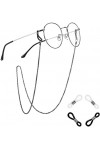 REVAHI Chaîne de Lunettes s Porte-Lunettes de Soleil Lunettes Cordons Sangle Retenue de Lunettes avec Corde Anti-dérapante