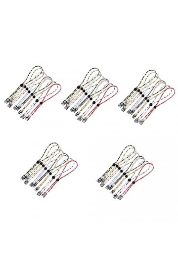 STOBOK 40 Pièces Lunettes Lanière De Masque Lanière Pour Enfants Collier Délicat Masque Pour Adultes Cordon De Lunettes Porte
