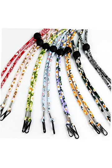 STOBOK 40 Pièces Lunettes Lanière De Masque Lanière Pour Enfants Collier Délicat Masque Pour Adultes Cordon De Lunettes Porte