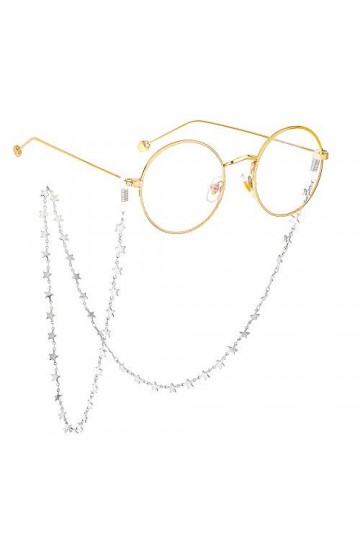 ZWEBY Chaînes de Lunettes Femmes Mme Lunettes Chaîne Perdre Corde Rétro Chaîne Dérapage Est Facile À Utiliser Et À Transporte