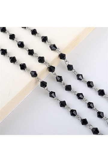 GALSOR Chaînes et cordons de lunettes Lunettes chaîne de cristal Lunettes Lunettes anti-dérapantes chaîne Lunettes Bracelet R