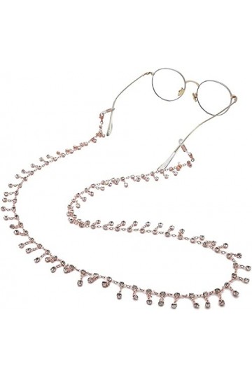 REVAHI Chaîne de Lunettes en cuivre pour Femmes, Sangles de Porte-Lunettes, Lunettes de Soleil, Cordon avec décoration