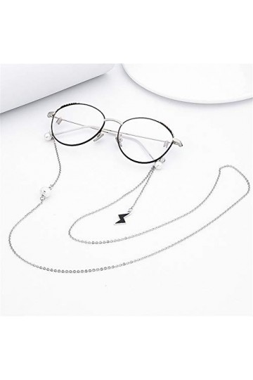 FOUNCY Chaîne de Lunettes Lunettes de Soleil Cordons Chaîne de Lunettes Sangle Cou Cordon Lunettes Chaîne Chaîne Anti-Perdu
