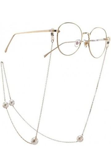 HAOLI Chaîne de Lunettes Lunettes de Soleil Chaîne Optique avec la Ligne de chaîne chez Les Femmes Lunettes Sangle de Cou Cha