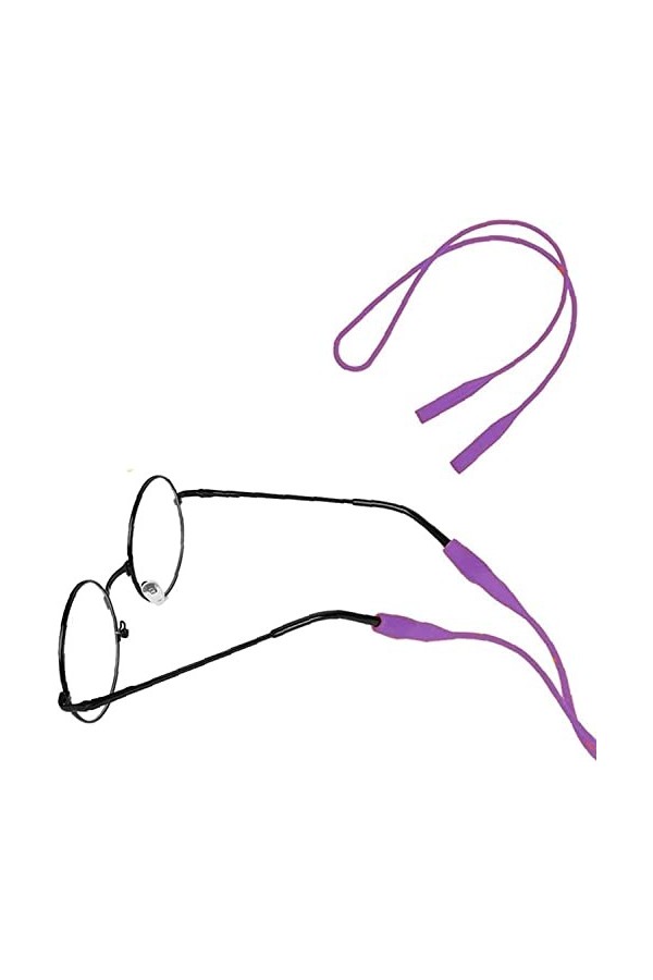 DSFEN Élastique Silicone Lunettes Sangle Titulaire Étanche Lunettes Lunettes De Soleil Chaîne pour Femmes Hommes Enfants
