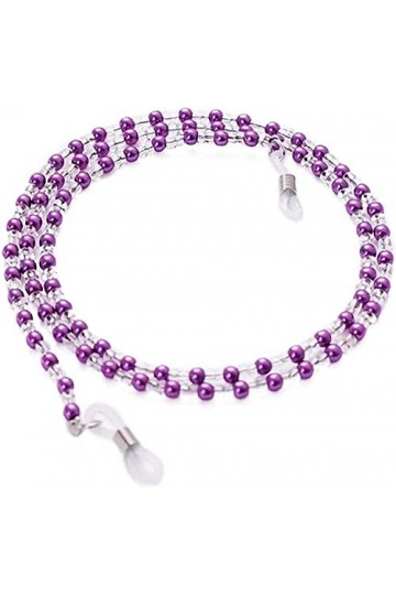 DSFEN Perles Lunettes chaîne Lunettes lanière Titulaire Lunettes de Soleil Sangle Femmes lanière Lunettes retenue