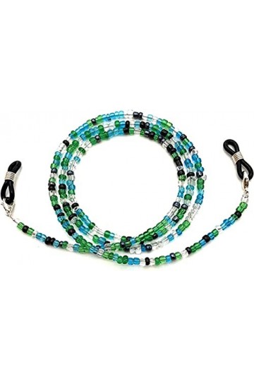 DSFEN Chaîne de Lunettes en Acrylique, Collier de Lunettes de Soleil Porte-Lunettes pour Femmes Hommes Filles garçons