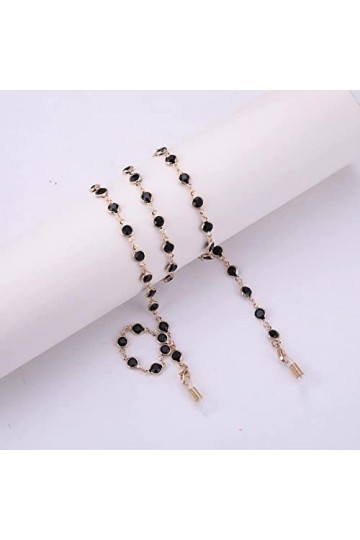Chaîne de Lunettes, Chaîne de Sangle de Cou de Lunettes pour Femmes ed Chaînes de Lunettes de Soleil Cordon de Sangle de Lune