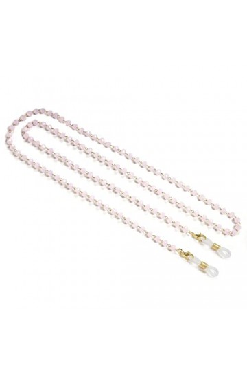 Collier de sangle de lunettes, chaînes de lunettes longes couleur bohème cristal perles lunettes de soleil lanière lunettes a