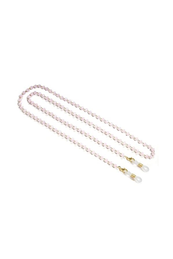 Collier de sangle de lunettes, chaînes de lunettes longes couleur bohème cristal perles lunettes de soleil lanière lunettes a