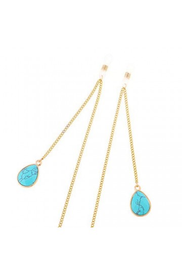 ZWEBY Chaînes de Lunettes Femmes Verre De Lunettes en Métal Chaîne Patin Femme Est Facile À Transporter Et Multifonction Util