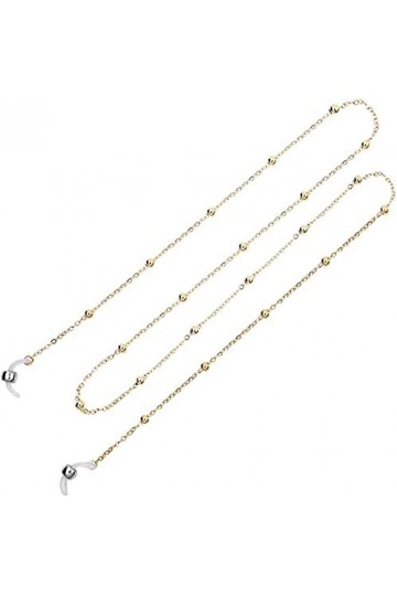 DSFEN Femmes Lunettes de Soleil Sangle Style littéraire chaîne de Lunettes Suspendu Cou Lunettes chaîne Lunettes Support Sang