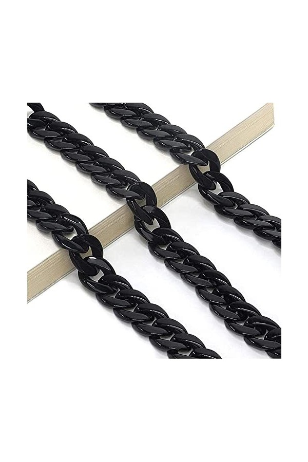 DSFEN Chaîne de Lunettes en résine de 27,56 Pouces Porte-Lunettes de Soleil Porte-Lunettes Sangle de retenue Lunettes suspend