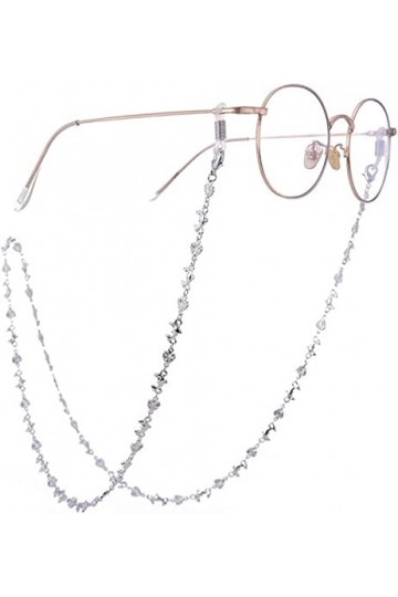 REVAHI Chaîne de Lunettes en cuivre avec lanières de décoration, Sangles de Lunettes, Lunettes de Soleil, Cordon pour Femmes 