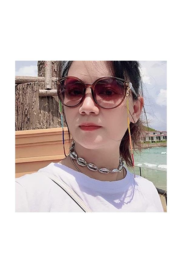 DSFEN Oeil Colliers Femmes Lunettes Chaînes Titulaire Lunettes Longe Lunettes Cordon De Retenue