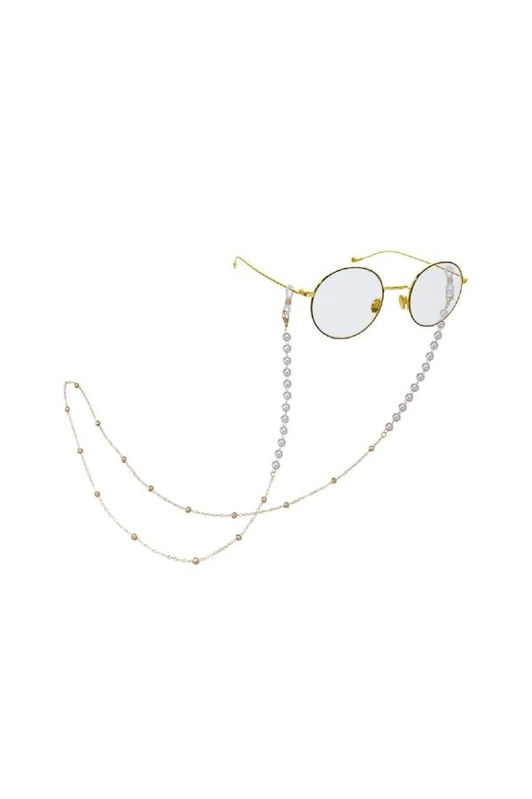 Sweden Chaîne de lunettes antidérapante, corde suspendue, chaîne polyvalente Color : D, Size : 75cm 