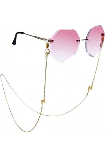 DSFEN Chaîne Porte-Lunettes avec Pendentif breloque lanière Lunettes de Soleil Porte-Sangle pour Lunettes de Lecture chaîne d