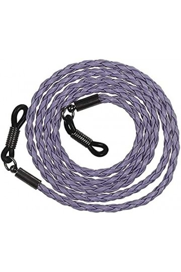 DSFEN Chaînes de Lunettes tressées en Cuir PU Souple de qualité supérieure pour Lunettes de Soleil