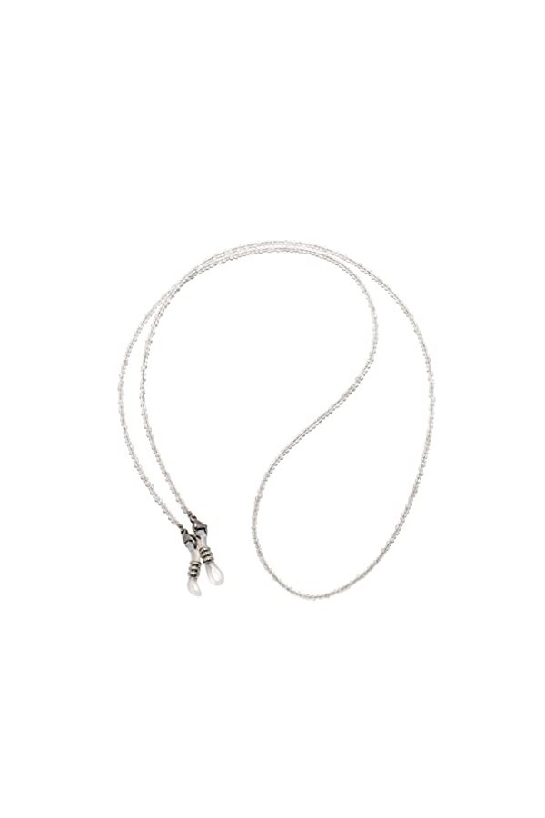 rainbow safety Cordon de Lunettes Porte-Lunette Pierre Naturelle Facettes RCF Rainbow Moonstone 