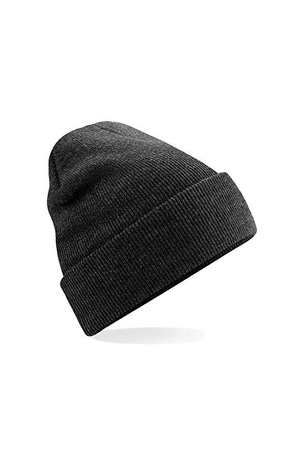 Beechfield Original Bonnet avec rabat Taille unique charcoal