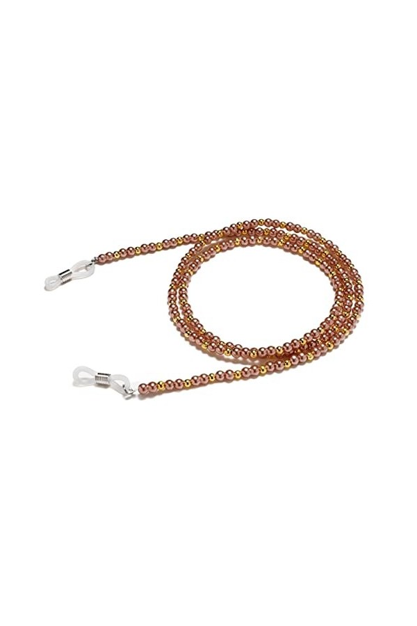 ARTSIM Sangle de lunettes lunettes lanière for femmes rétro perlé cou chaîne élégant lunettes cordon lunettes retenue Color 