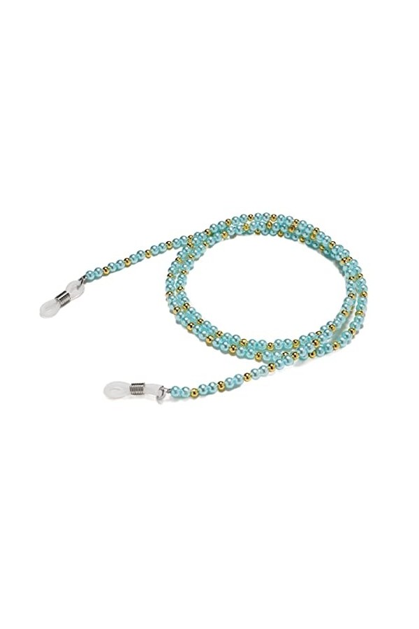 ARTSIM Sangle de lunettes lunettes lanière for femmes rétro perlé cou chaîne élégant lunettes cordon lunettes retenue Color 