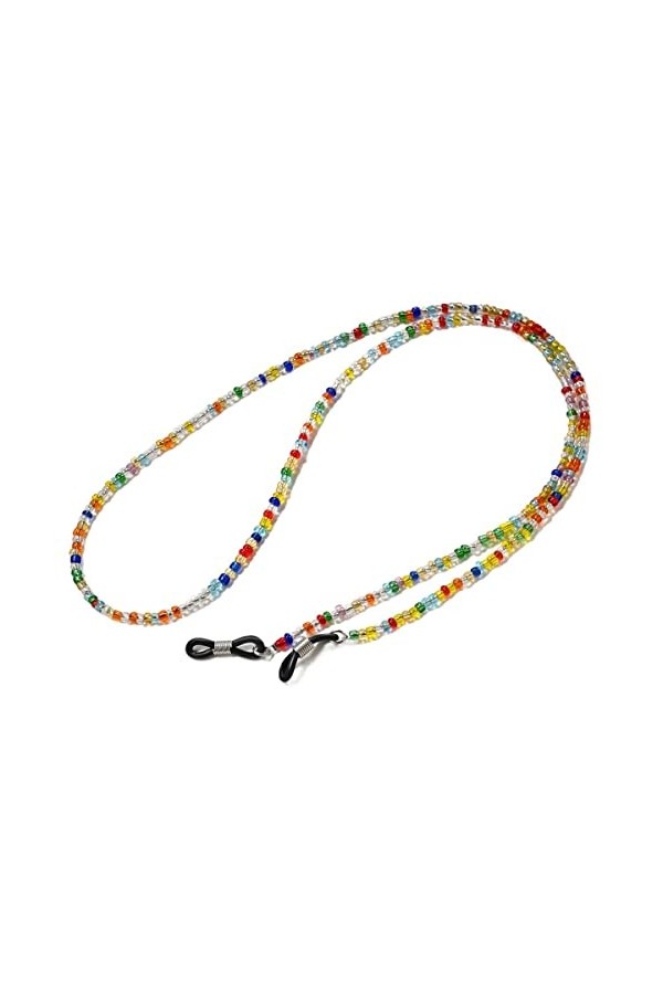 ARTSIM Lunettes lanière sangle de lunettes for femmes coloré perlé lunettes retenue élégant oeil chaîne chaîne titulaire lune