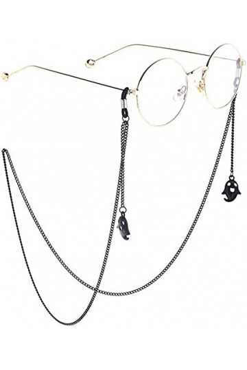 Chaîne de lunettes Lunettes en acier inoxydable Lunettes de verrouillage à chaîne Lunettes de cadre Corde Lunettes métallique