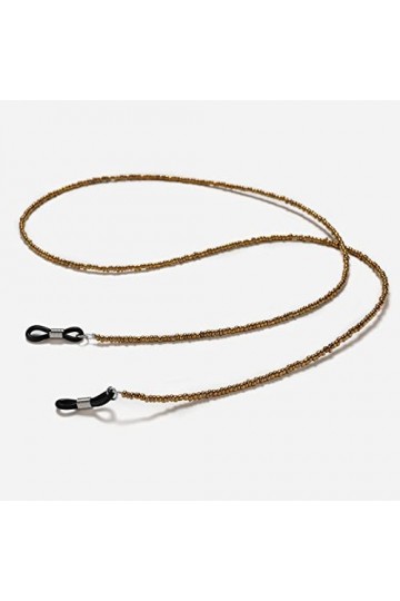ARTSIM Longe de lunettes chaînes de lunettes for femmes perlées chaîne de cou colorée élégante sangles de lunettes de soleil 