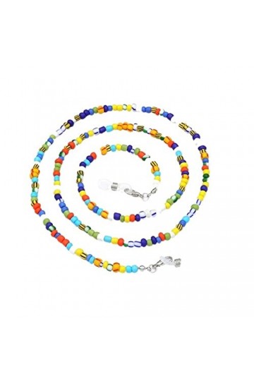 ARTSIM Lunettes Lunettes Chaînes for Femmes Coloré Perlé Masque Lanière Mode Oeil Chaîne Chaîne Porte-Lunettes Chaînes Color