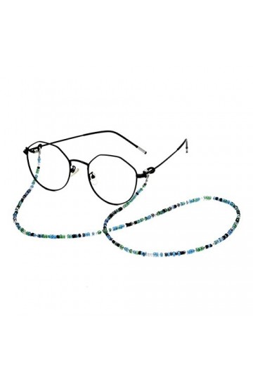 ARTSIM Chaînes de lunettes de lunettes for femmes Chaînes de support élégantes perlées colorées Cordon de lunettes Color : B