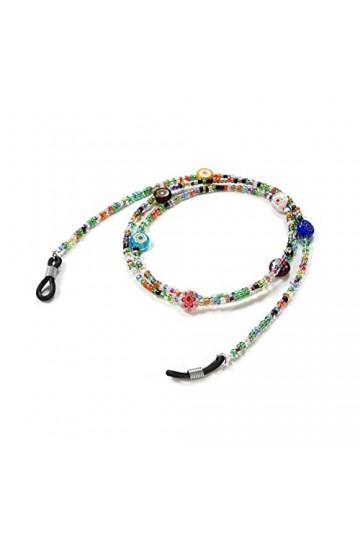 ARTSIM Chaînes lunettes lanière for femmes coloré perlé cordon de cou élégant lunettes de soleil sangles lunettes porte-chaîn