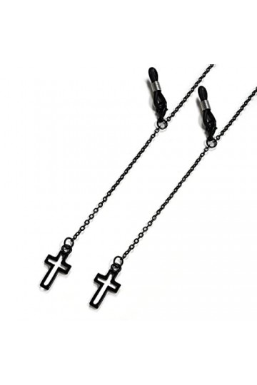 ARTSIM Chaînes de lunettes de vue for femmes Chaînes de masque de pendentif croix Chaînes de lunettes élégantes Cordon de lun