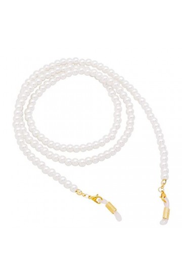 ARTSIM Chaînes de lunettes lunettes lanière for femmes perlée masque facial lanière Vintage élégant oeil chaîne porte-chaîne 