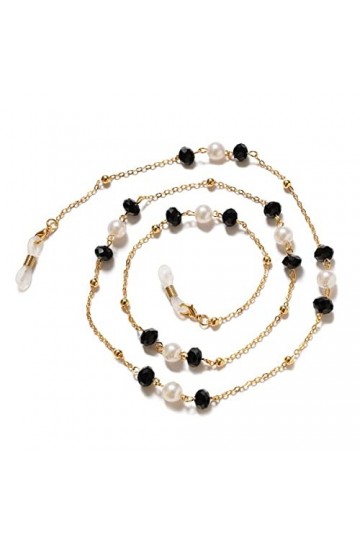 ARTSIM Chaînes lunettes lanière for femmes perles masque multifonction chaînes élégant cordon porte-lunettes chaînes