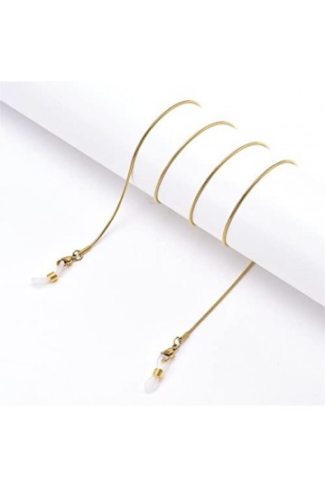 ARTSIM Chaînes sangle de lunettes for femmes métal masque facial lanière simple mode cordon lunettes chaîne chaîne titulaire
