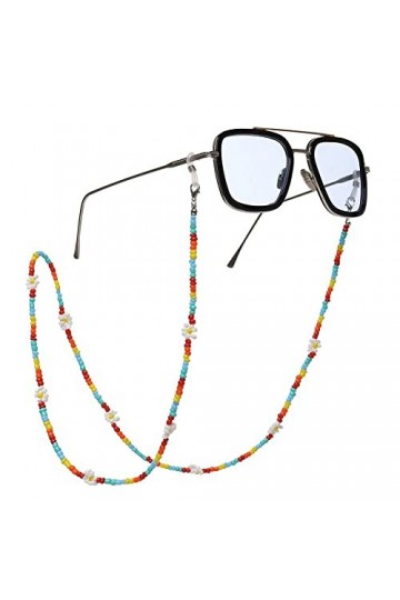 ARTSIM Sangle de lunettes lunettes lanière for femmes coloré perlé Simple masque chaînes mode lunettes retenue lunettes cordo