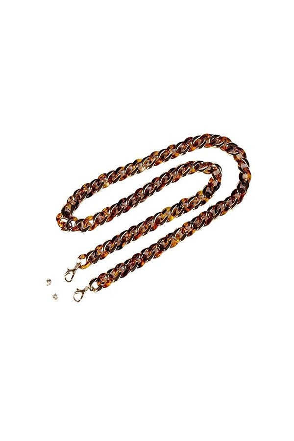 ARTSIM Chaînes de lunettes sangle de lunettes for femmes acrylique masque facial lanière Simple mode lunettes cordon lunettes