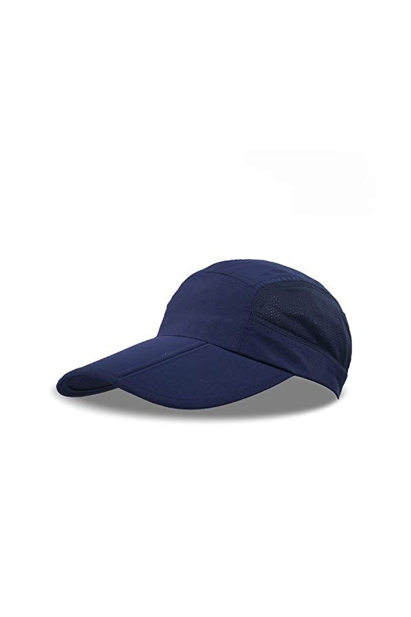 Boundless Voyage Casquette de Baseball Pliable été Maille Chapeau Courant Unisexe Chapeau Sport en Plein air Camionneur rando