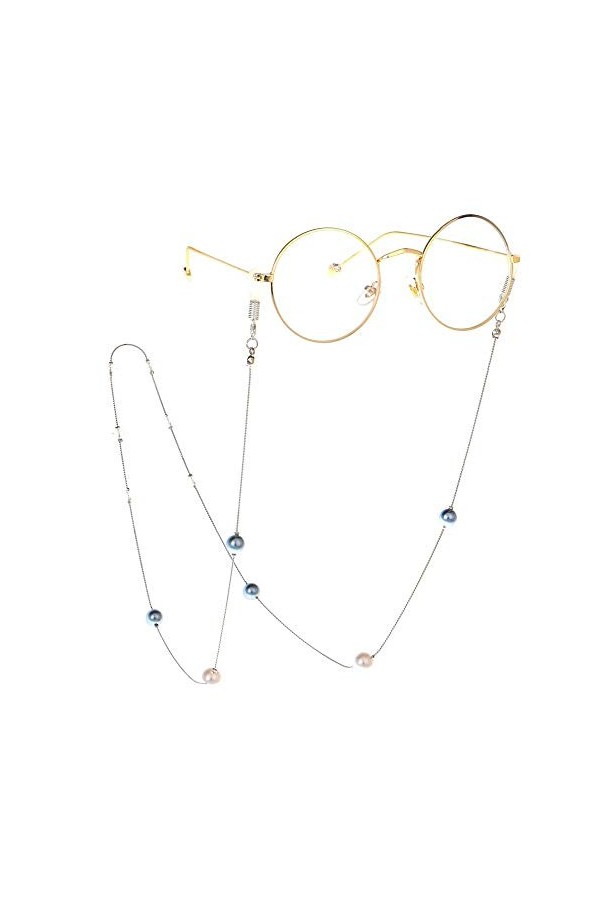 YANJ Chaîne de Lunettes Porte-chaînes de Lunettes Chaînes de Cordon de Lunettes pour Femmes Perles Cordon de Lunettes Chaîne 