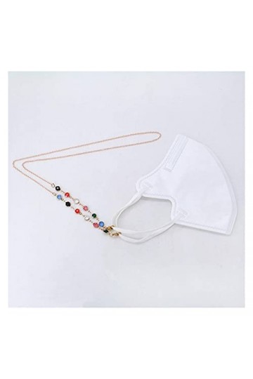 YANJ Mode Femmes Lunettes Chaînes Visage Collier Sangle Antidérapant Lunettes Corde Titulaire Cordon Cou Lunettes De Soleil S