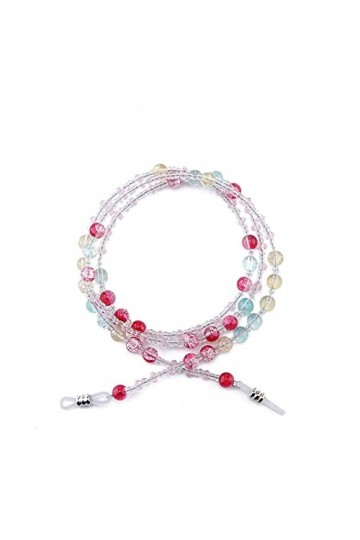 YANJ Mode Femmes Verre Chaîne Visage Chaîne Collier Sangle Antidérapant Porte-Lunettes Cordon Cou Lunettes De Soleil Sangle C