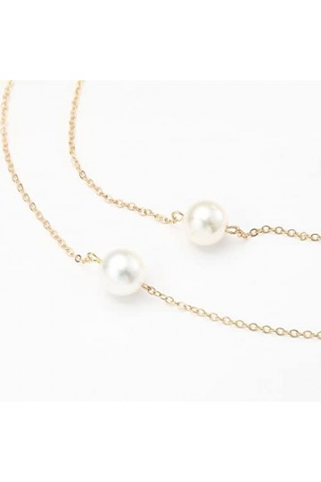 ARTSIM Lunettes Chaînes de Lunettes for Femmes Collier en Métal Simple Élégant Titulaire Chaînes Lunettes Cordon