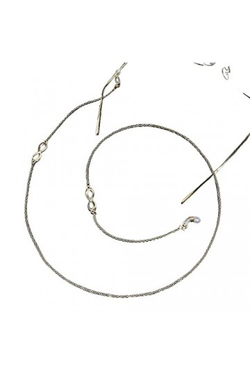 ARTSIM Chaînes de lunettes de vue for femmes collier en métal en métal Simple élégant cordon lunettes chaîne porte-chaîne