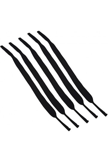 DSFEN 5 pièces Porte-Lunettes Sangle Lunettes de Sport Sangle de Cou élastique retenue Cordon Porte-chaîne lanière Lunettes S