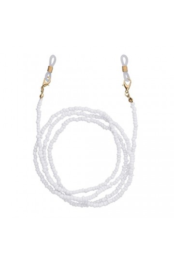 ARTSIM Chaînes de lunettes Longe de lunettes for femmes Multifonction Accessoire perlé coloré Mode Lunettes de soleil Sangles